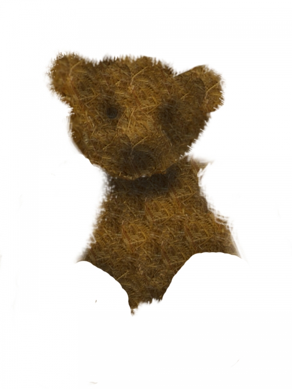 Creation of fuzzy teddy: Step 2